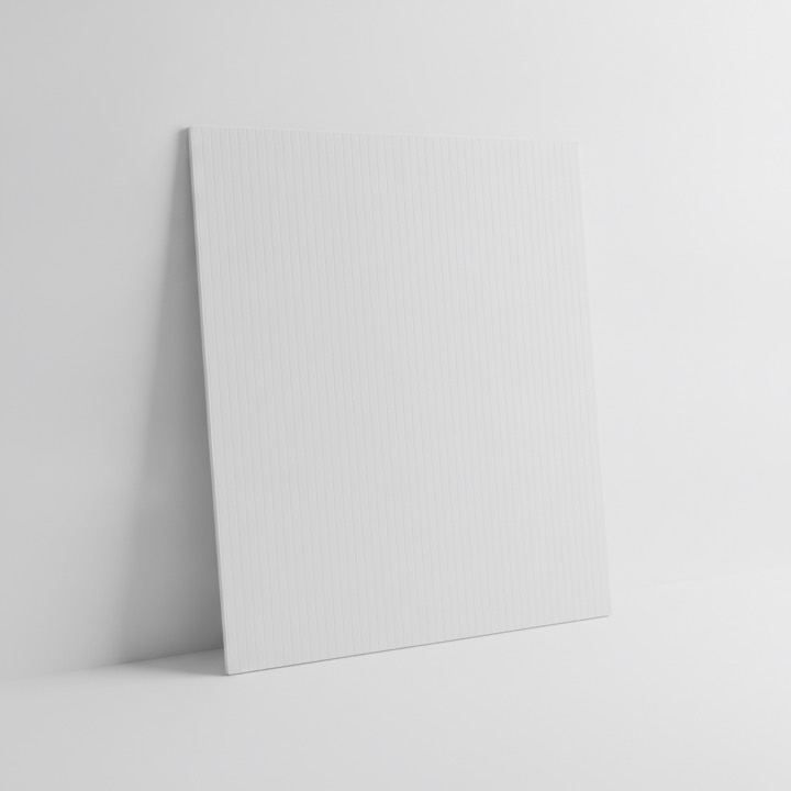 Blank rigid outdoor signage panel